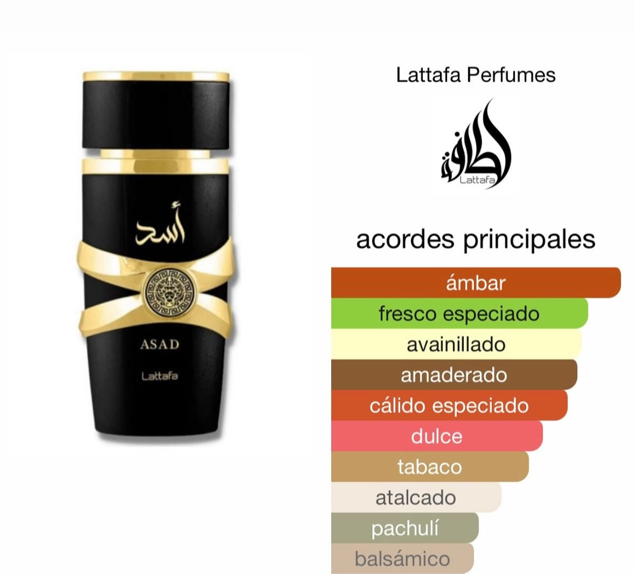 Asad De Lattafa (100ml)
💰RD$
