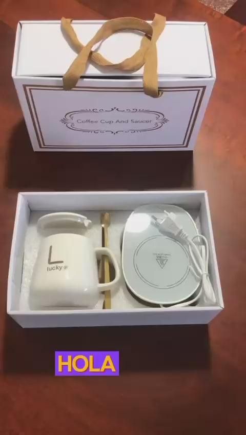 Taza calentadora